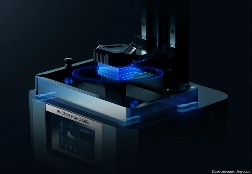 Anycubic Photon M5s размер области построения составляет практичные 200х218х123 мм купить в Украине Киеве